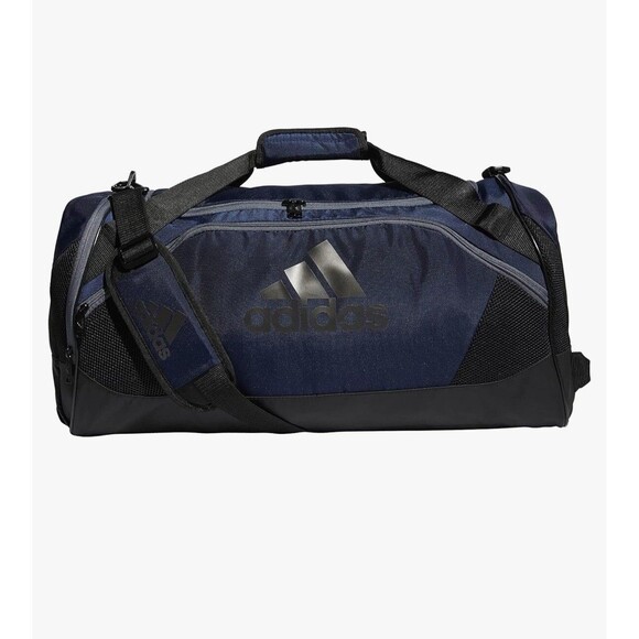adidas Team Issue 2 Medium Duffel Bag Team Navy Blue One Size - Brand New - Picture 1 of 5